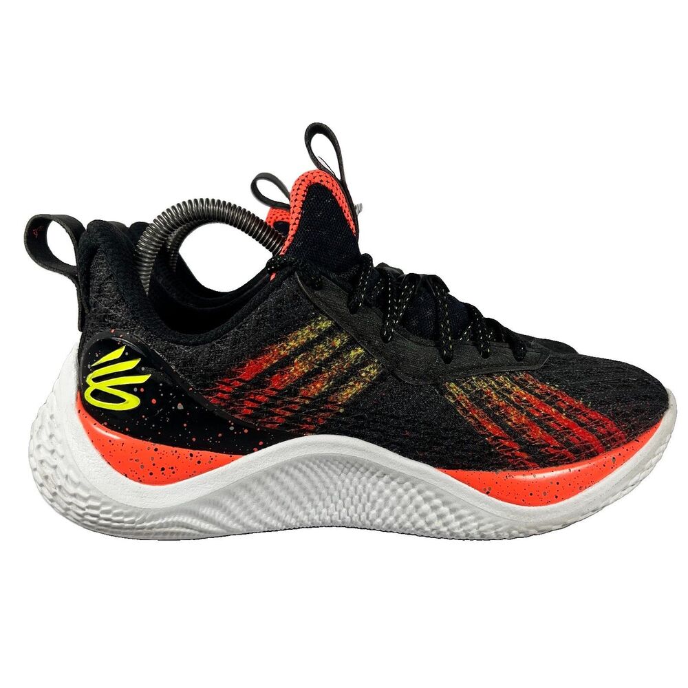 Under Armour Curry Flow 10 Iron Sharpens Iron Basketball Shoes Men's Size 7.5